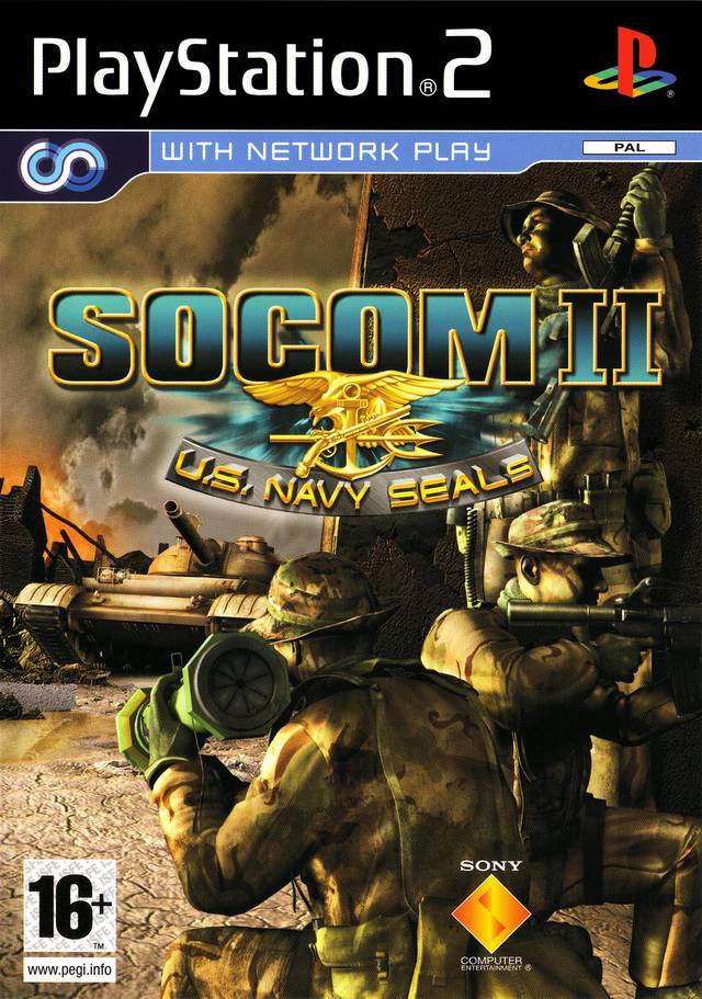Socom II U.S. Navy Seals - PS2 + Net Play