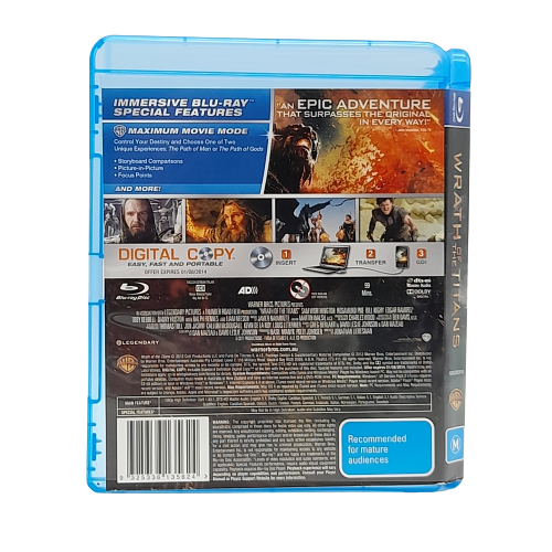 Wrath Of The Titans - Blu-ray