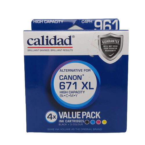 Calidad 4x Value Pack Ink Cartridges