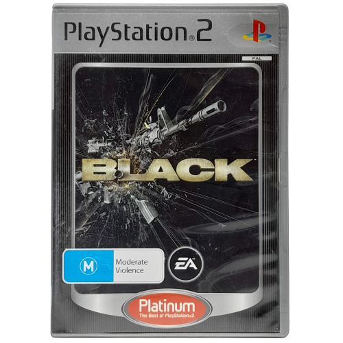 Black - PS2 + Platinum