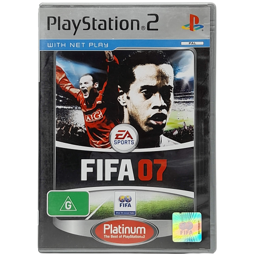 Fifa 07 - PS2 Net Play + Platinum