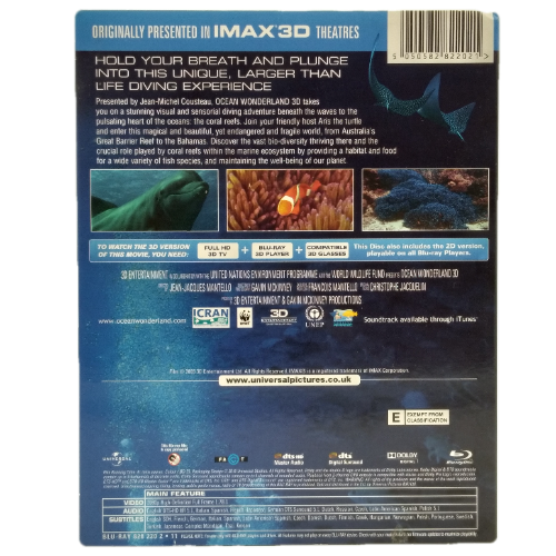Ocean Wonderland 3D- Blu-ray