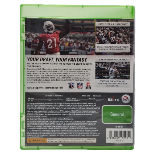 EA Sports Madden NFL 16- Xbox One