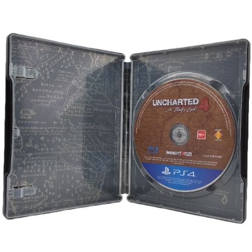 Uncharted 4 A Thief's End Steel book Edition- PS4