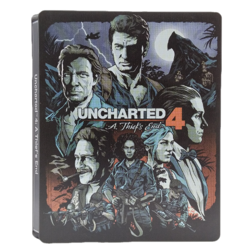 Uncharted 4 A Thief's End Steel book Edition- PS4