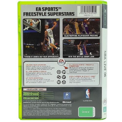 EA Sports NBA Live 06 - Xbox Original