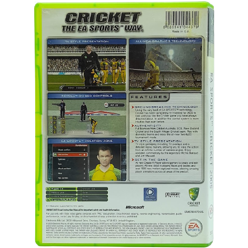 Cricket 2005 - Xbox Original