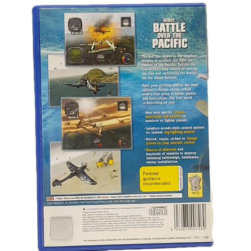 WWII Battle Over The Pacific - PS2