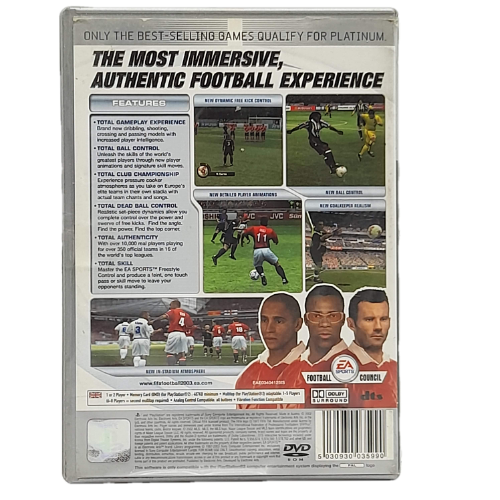 EA Sports Fifa Football 2003  - PS2 + Platinum