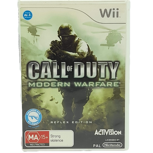 Call Of Duty Modern Warfare- Wii Nintendo