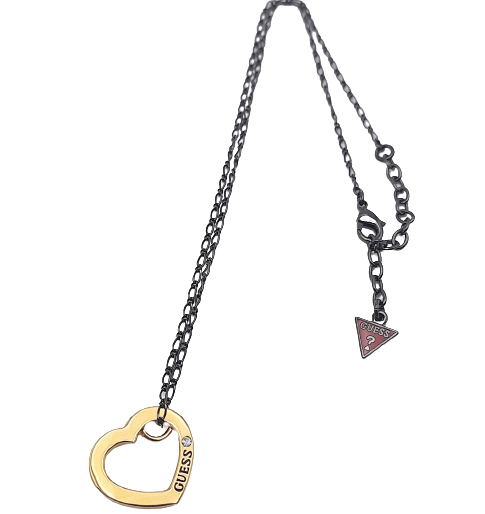 Guess Necklace and Pendant with Cubic Zirconia