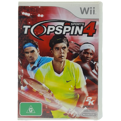 Top Spin 4: 2K Sports - Wii Nintendo
