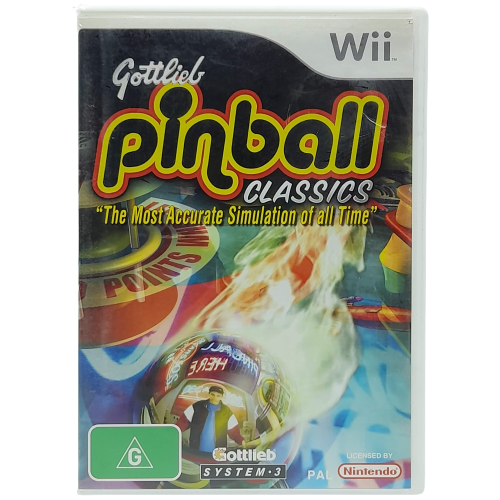 Gottlieb Pinball Classics - Wii Nintendo