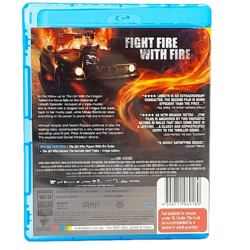 The Girl Who Played With Fire  - Blu-ray