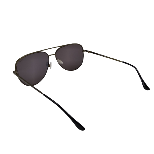Quay Gold Tint Sunglasses with Protective Bag