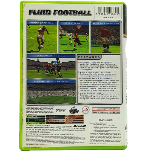 Fifa Football 2005- Xbox Original