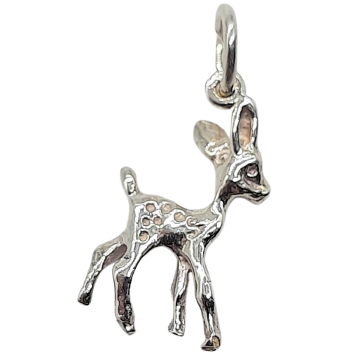 Silver Deer Pendant