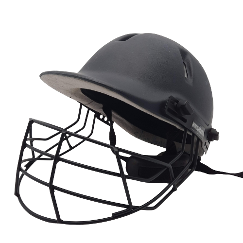 Kookaburra Cricket Helmet Black - with Chin Strap