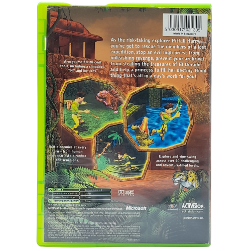 Pitfall The Lost Expedition  - Xbox