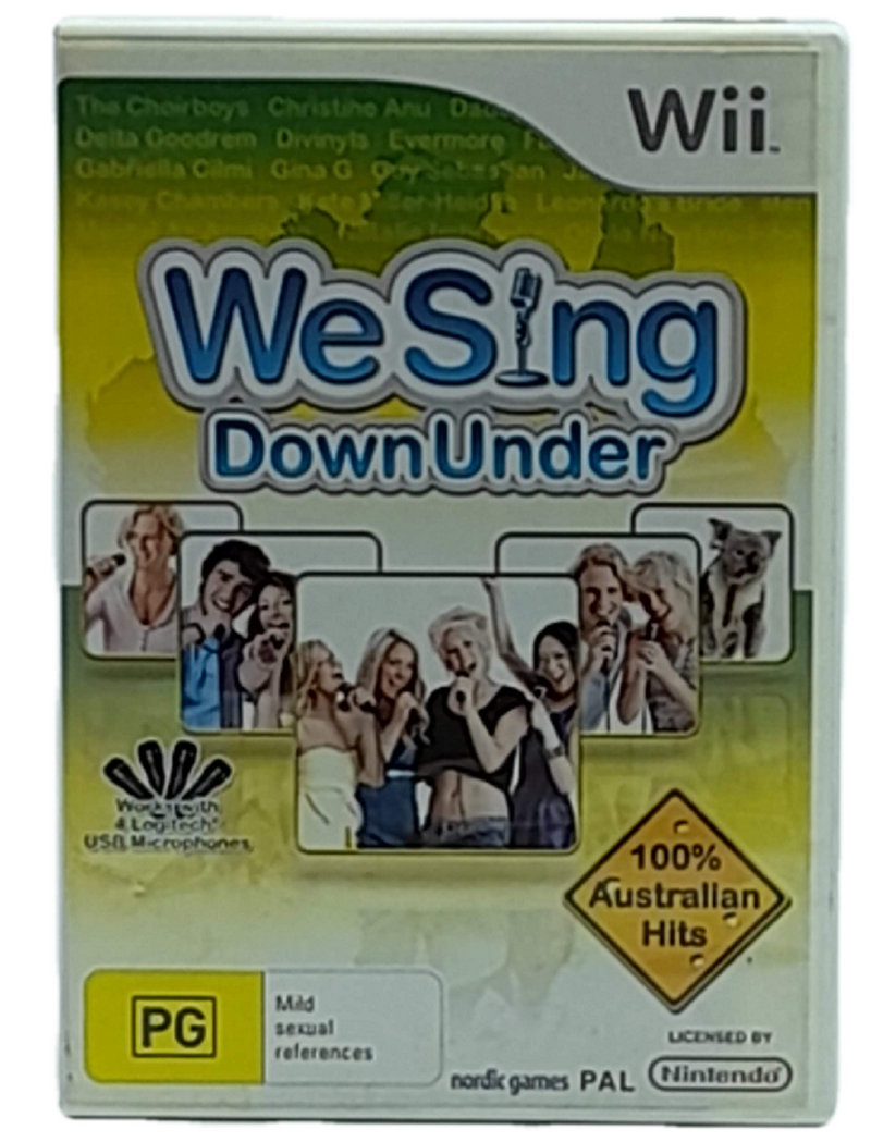We Sing DownUnder - Wii Nintendo