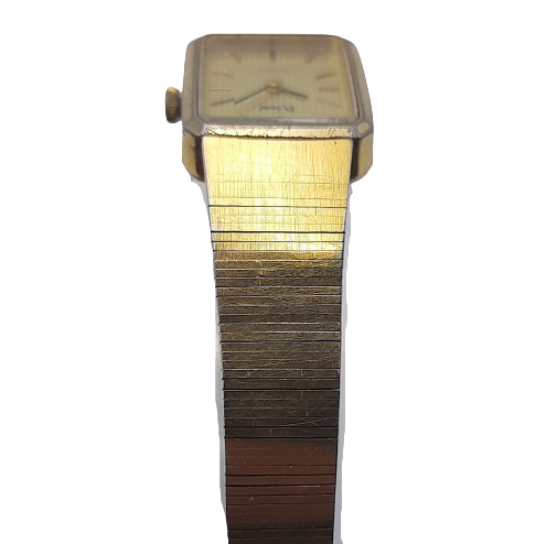 Pulsar Vintage Gold Coloured Quartz Watch