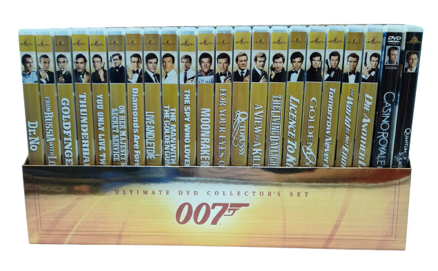 007 James Bond Ultimate DVD Collections