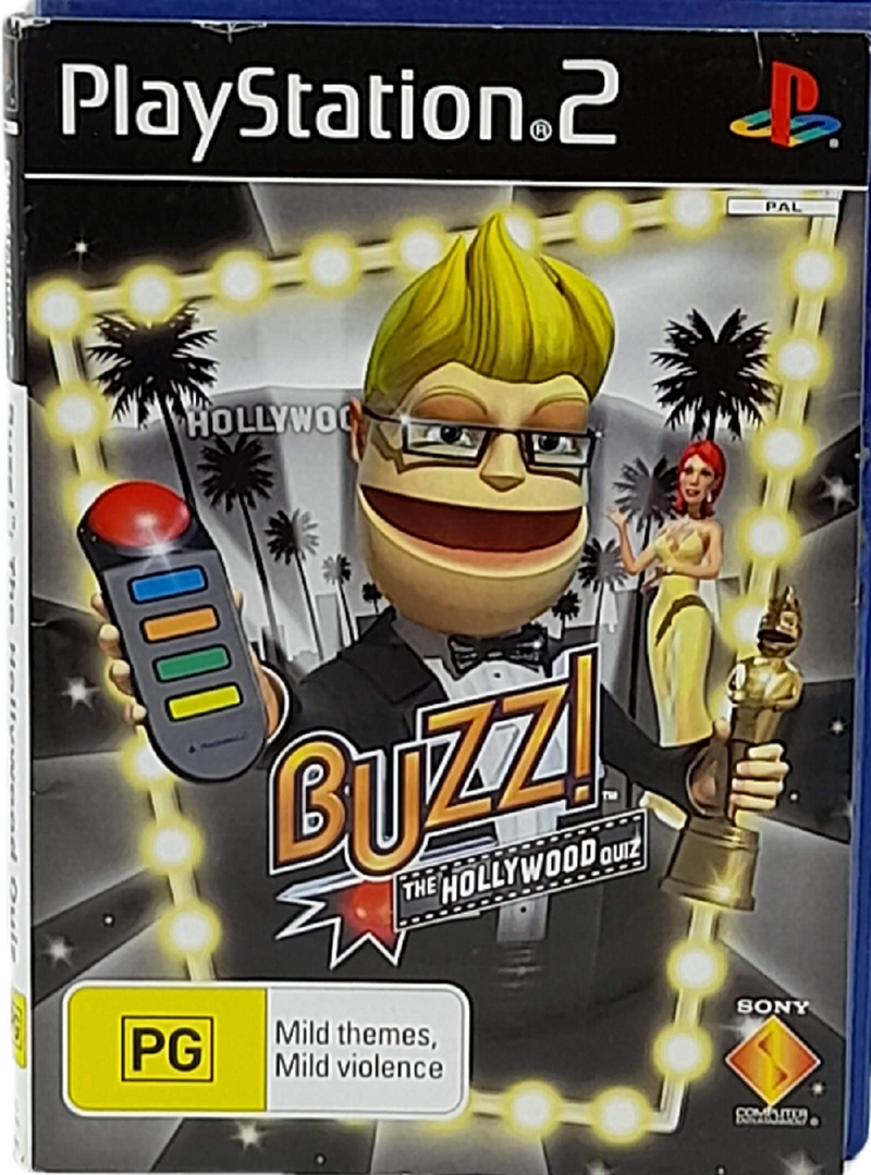 BUZZ The Hollywood Quiz - PS2