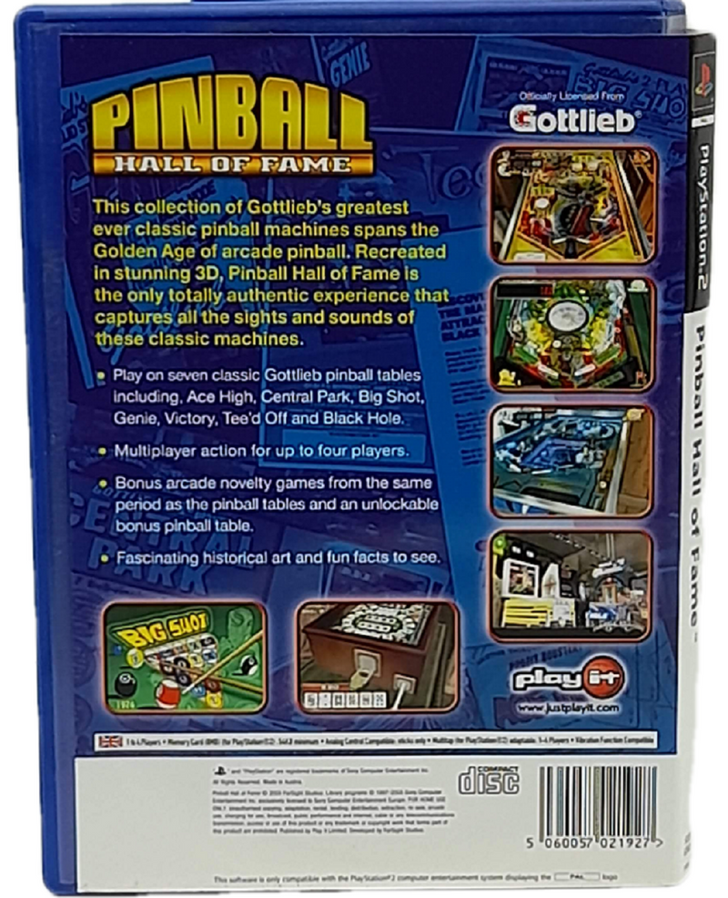 Pinball Hall of Fame: The Gottlieb Collection - PS2