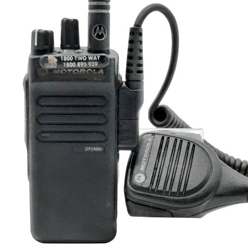 Motorola DP2400e Two Way Radio With Handset