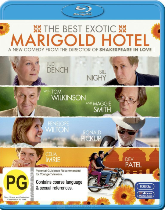 The Best Exotic Marigold Hotel - Blu-ray
