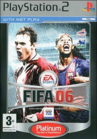 Fifa 06 - PS2 Net Play + Platinum