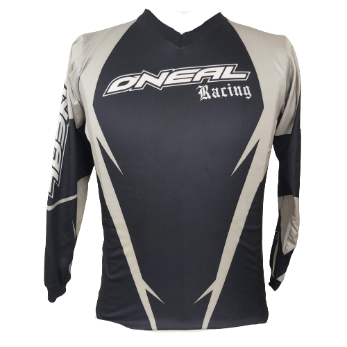 Oneal Racing Motocross Jersey Black Size Kids M