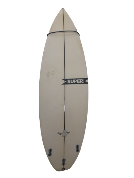Super Brand 5'8" Surfboard with Strap - "LOCAL PICK UP ONLY