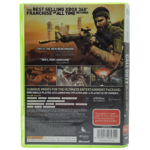 Call of Duty: Black Ops - Xbox 360