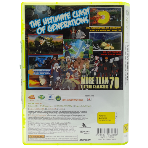 Naruto Shippuden: Ultimate Ninja Storm Generation - Xbox 360
