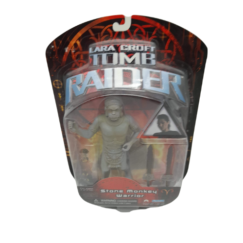 Lara Croft Tomb Raider Stone Monkey Warrior Figurine (NEW IN BOX)
