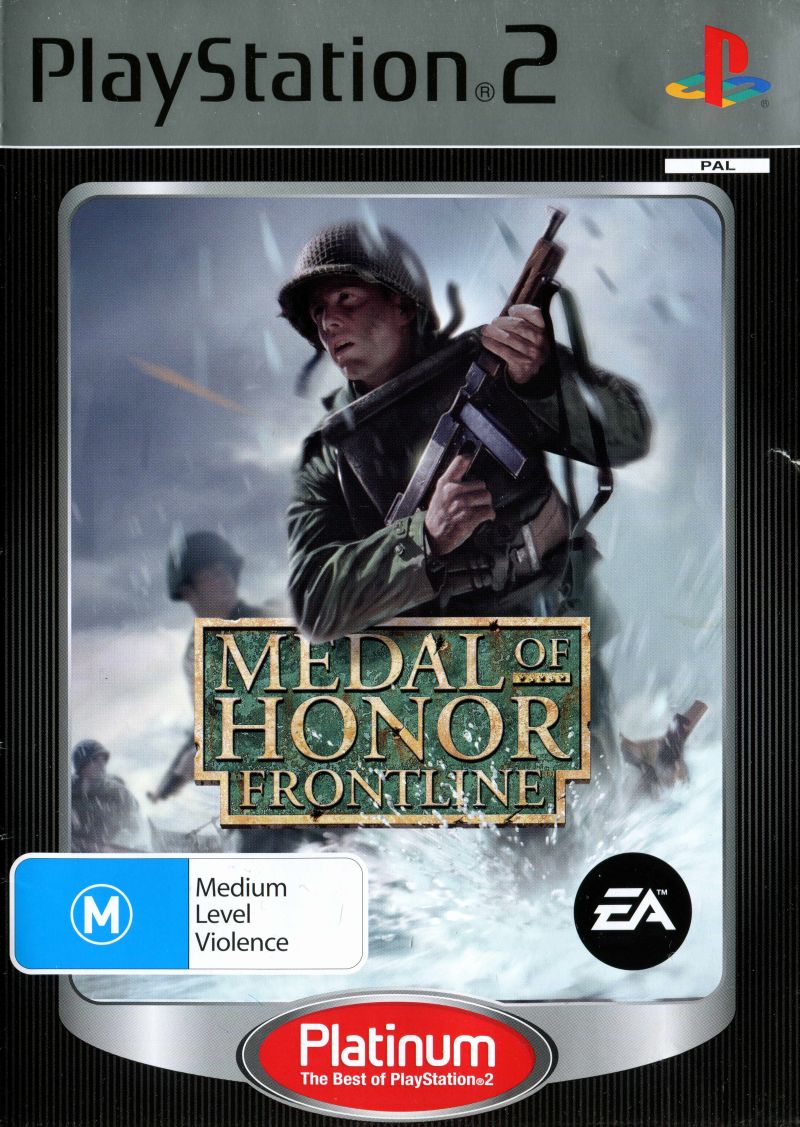 Medal of Honor Frontline - PS2 + Platinum