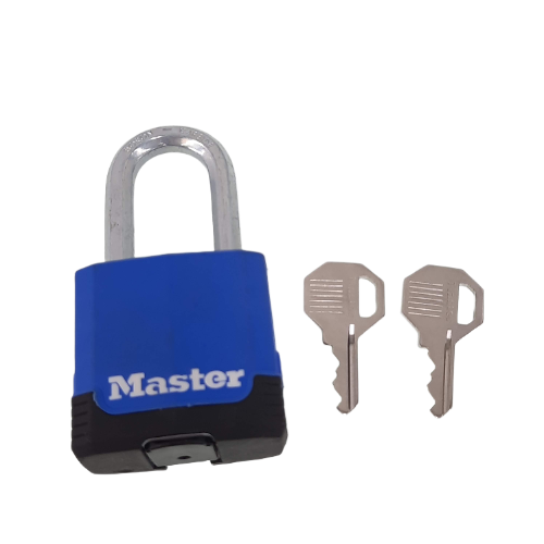 Master Lock With 2 Keys - Blue
