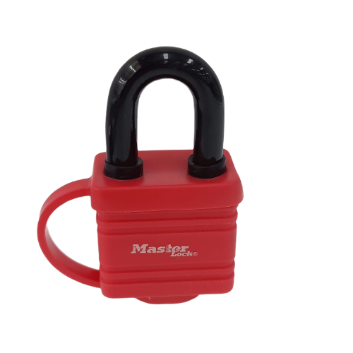 Master Lock With 2 Keys ( 1521CC ) - Red