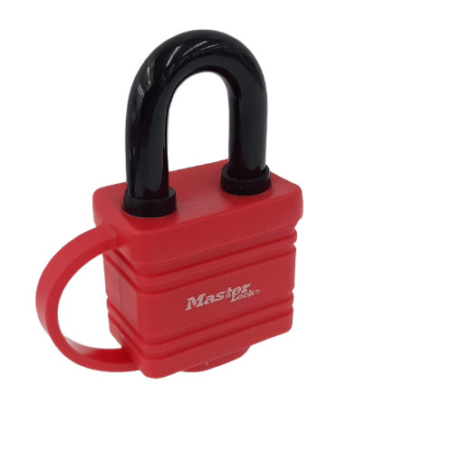Master Lock With 2 Keys ( 1521CC ) - Red