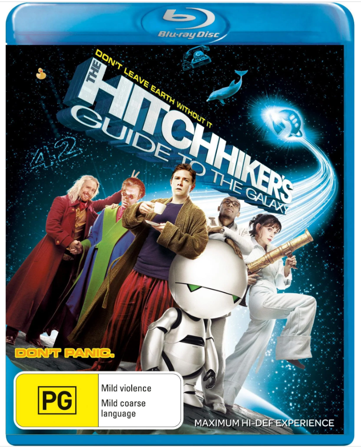The Hitchhiker's Guide To The Galaxy - Blu-ray