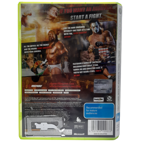 TNA IMPACT- Xbox 360