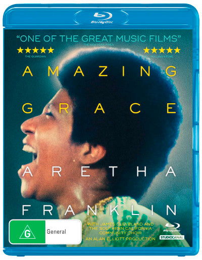 Amazing Grace Aretha Franklin - Blu-ray