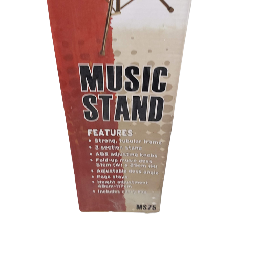Xtreme Stands Black Music Stand MS75 In Box