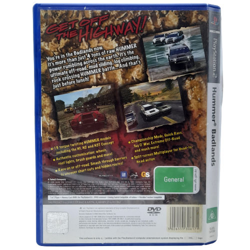Hummer Badlands - PS2