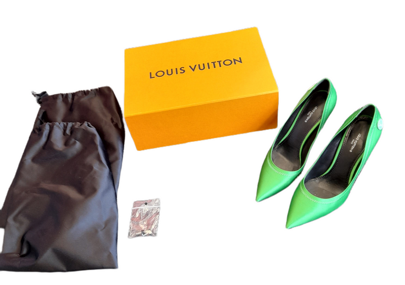 Genuine Louis Vuitton Archlight Pump Green