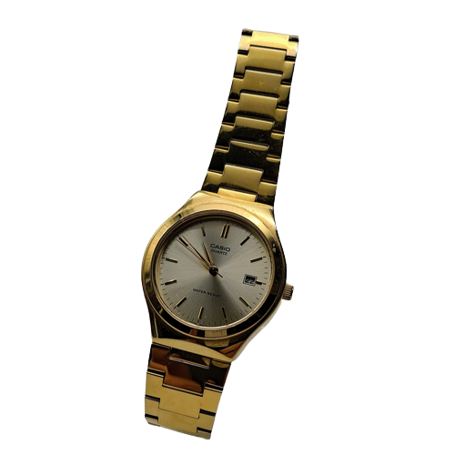 Casio Quartz Gold Watch