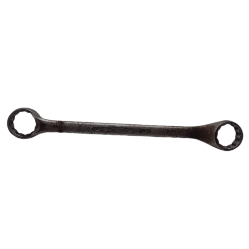 Gedore Vanadium No. 2 Double Ring Offset Wrench 1"W and 1 1/8W