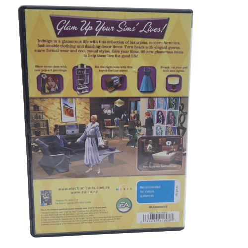 The Sims 2 Glamour Life Stuff - PC CD Rom