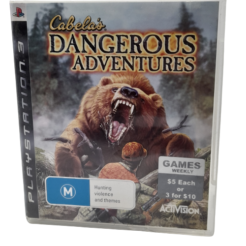 Cabela Dangerous Adventures - PS3
